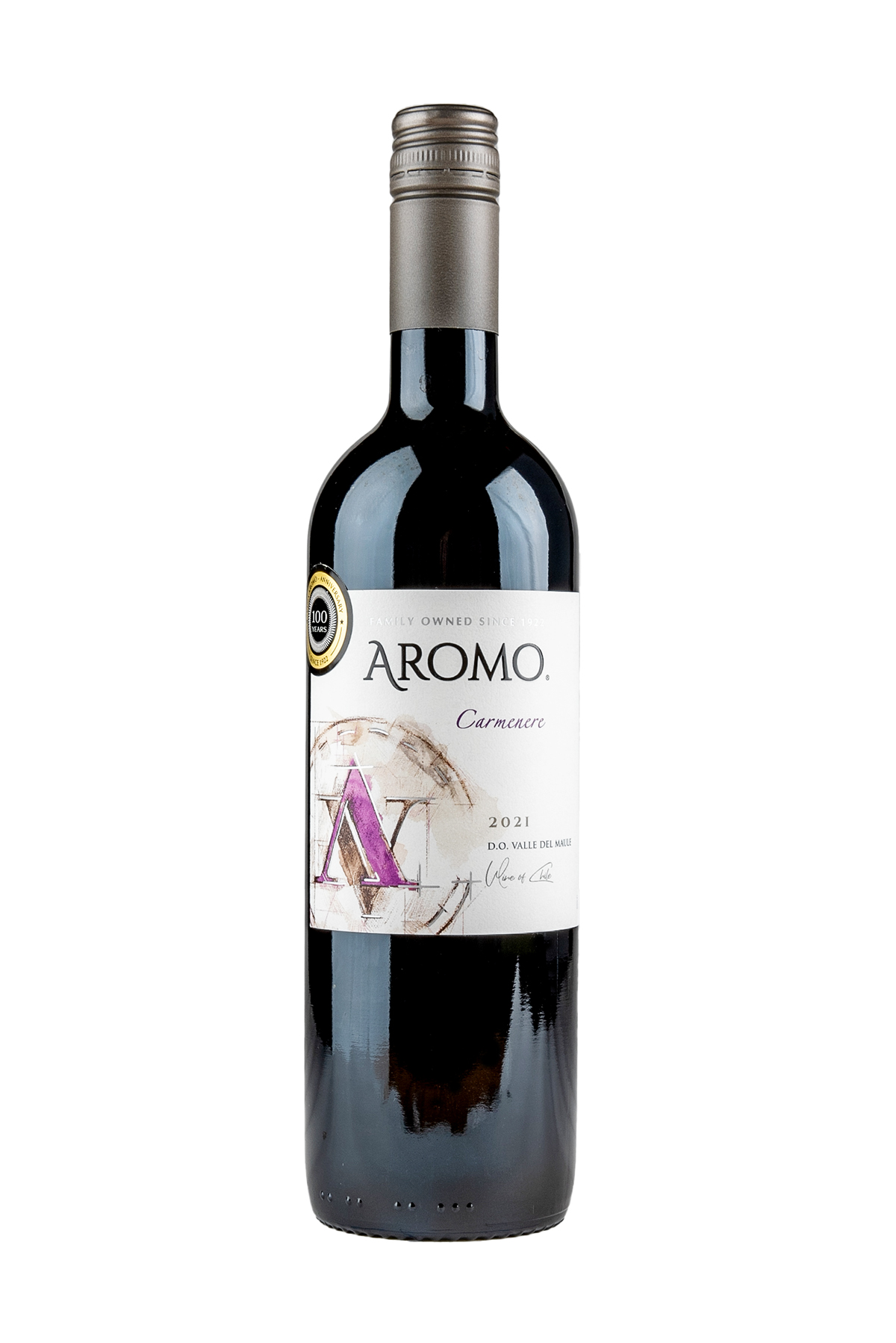 Carmenere D.O. 13% Vol., Vina el Aromo, Maule Valley, Chile