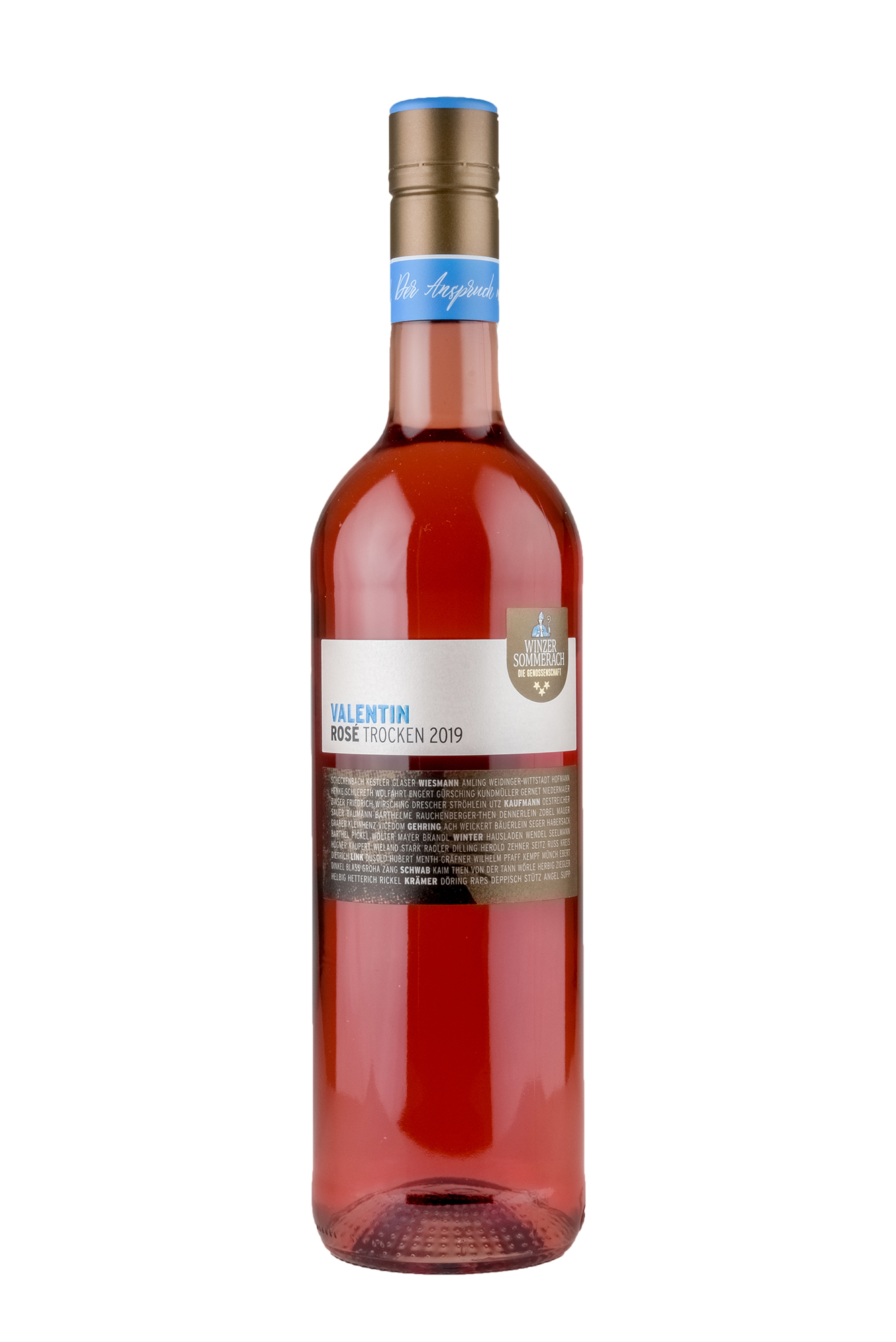 Valentin Rosé DQ trocken, Winzer Sommerach, Franken