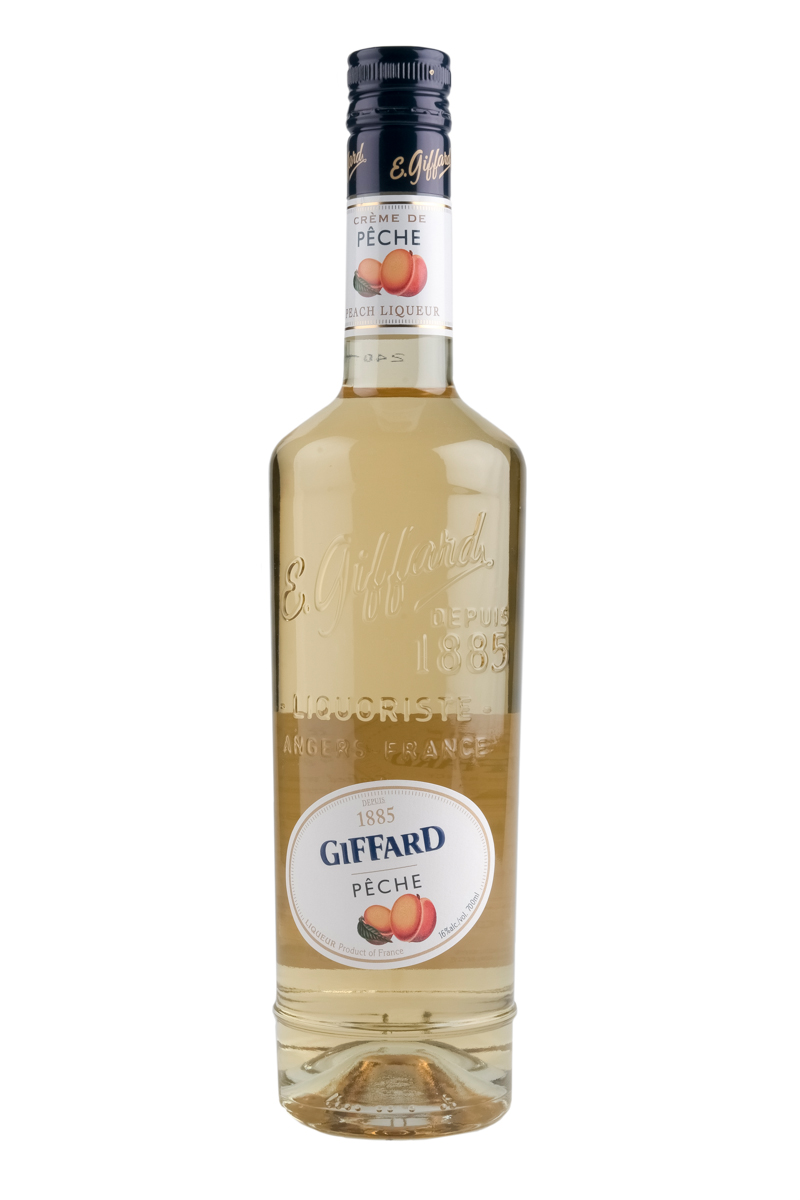 Creme de Peche - Pfirsich-Likör 16,0% Vol. Giffard, Frankreich