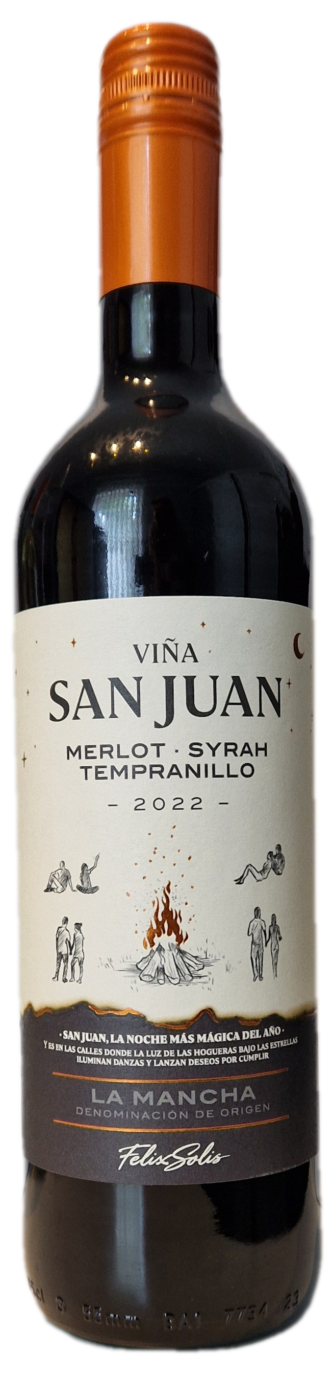 Vina San Juan Tinto DO 13,50% Vol., Felix Solis, La Mancha