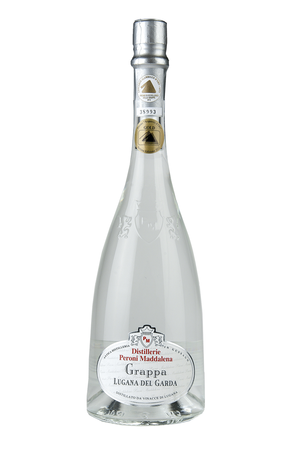Grappa Lugana del Garda 45% Vol., Distillerie Peroni Maddalena