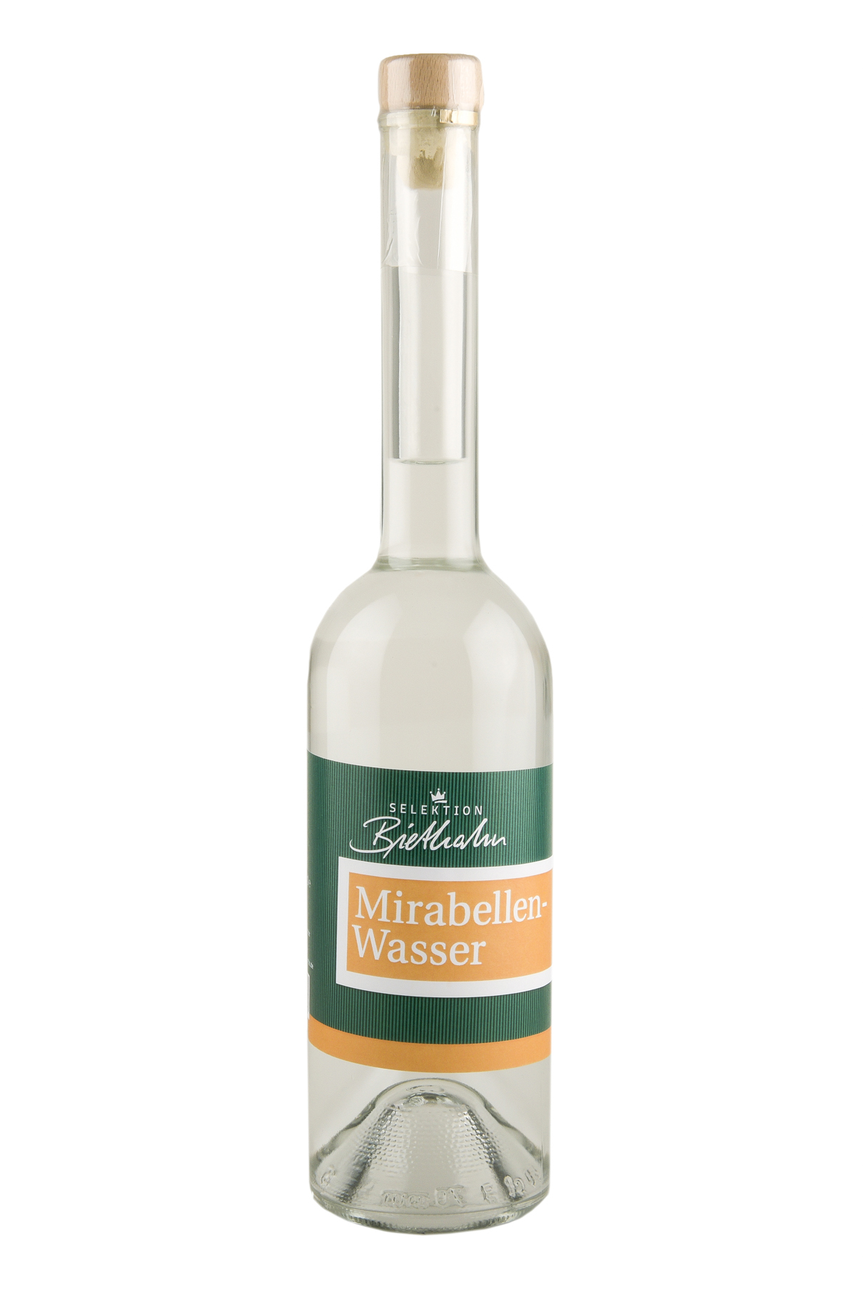 Mirabellenwasser 40% Vol. "Selektion Biethahn" 0,50l