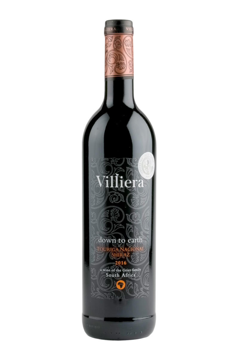 2018 down to earth red 13,5% Vol., Villiera Estate, Südfrika