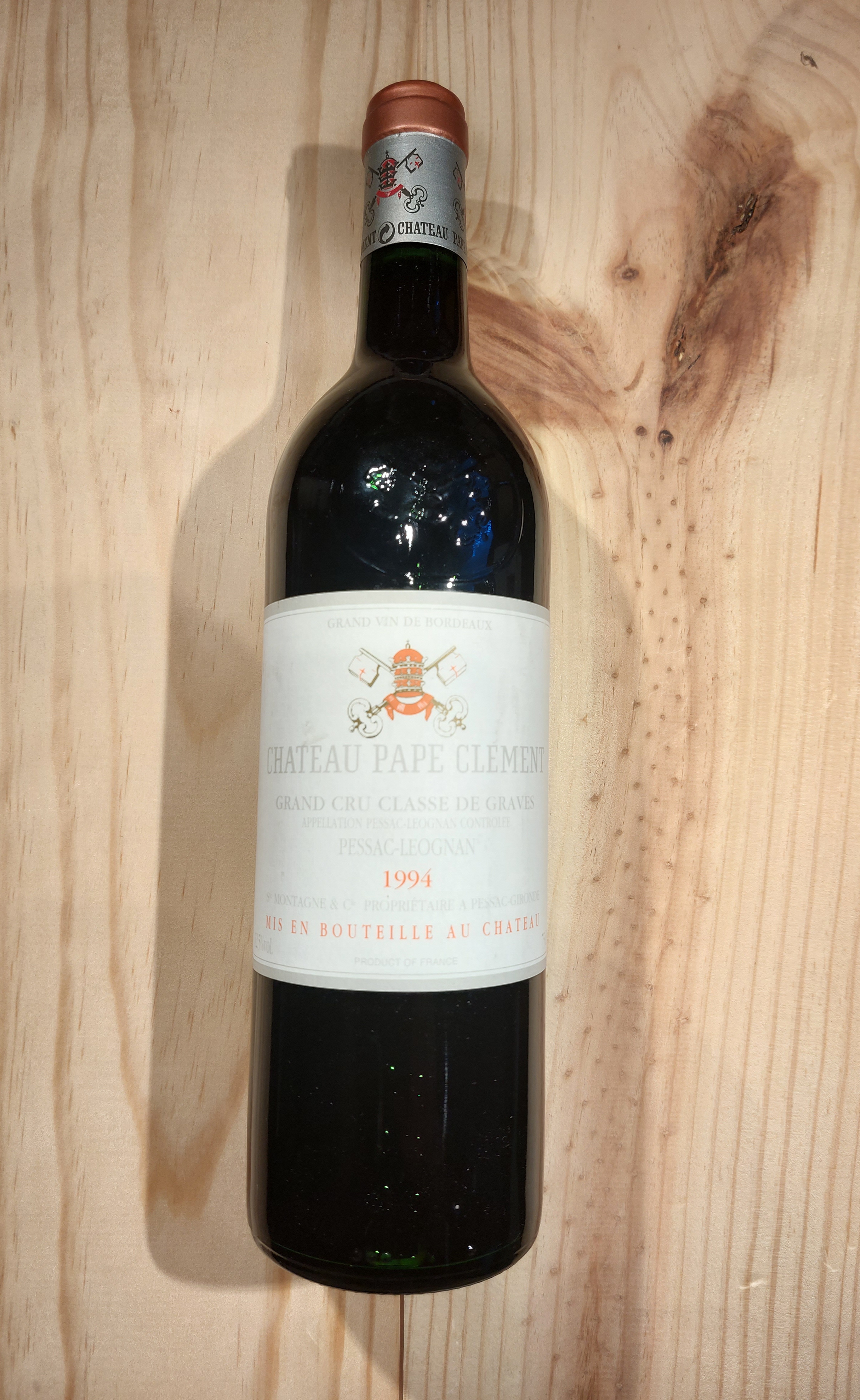Chateau Pape Clement, 1994 Pessac-Leognan AC, Grand Cru Class de Graves, Frankreich