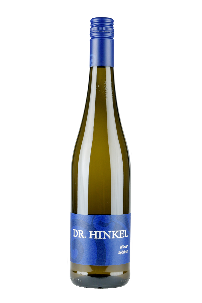 2019 Würzer Spätlese DQ mild, 10,50% Vol., Weingut Dr. Hinkel, Rheinhessen