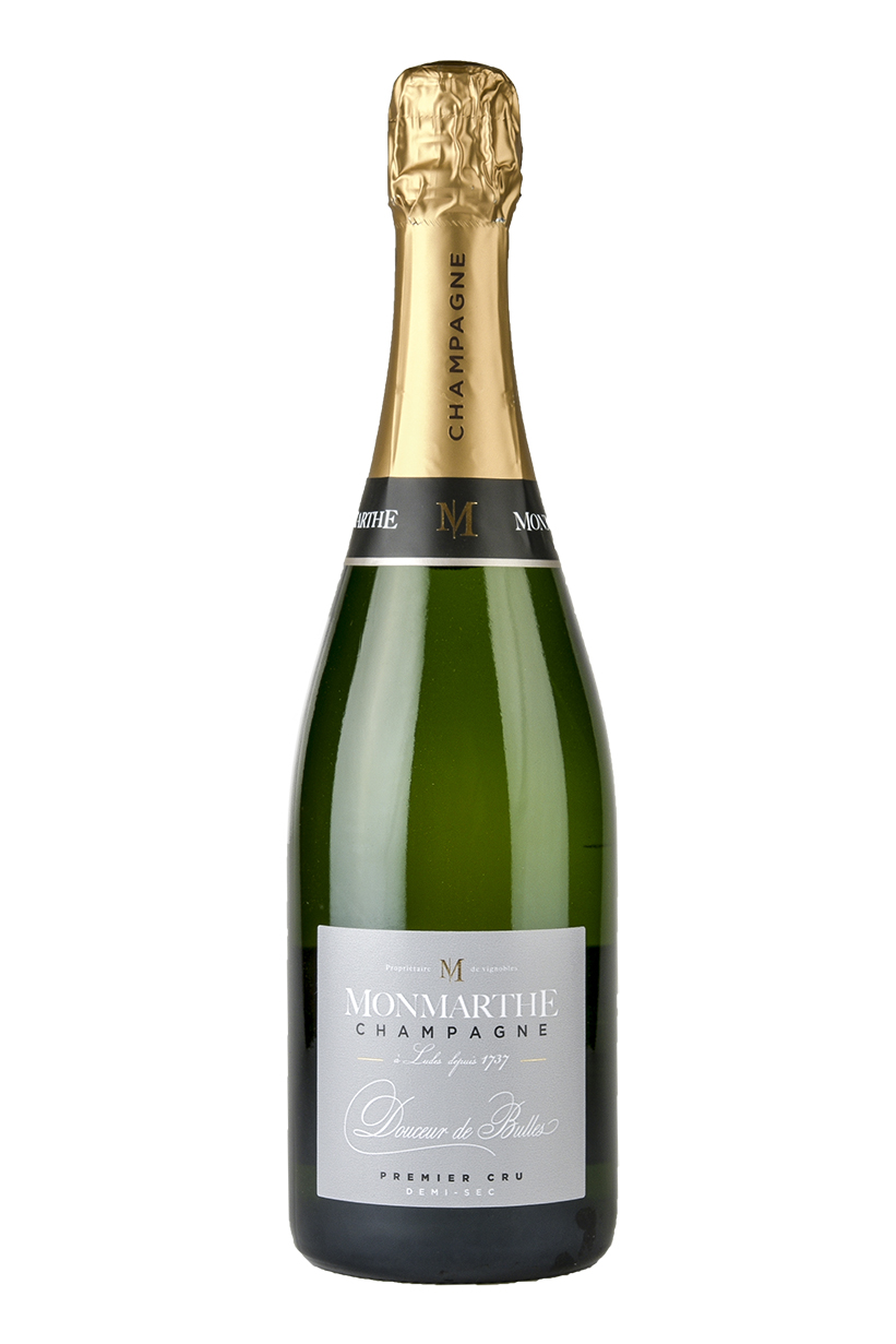 Champagner 1er Cru Brut - Demi-Sec Douceur de Bulles, Monmarthe - Champagne