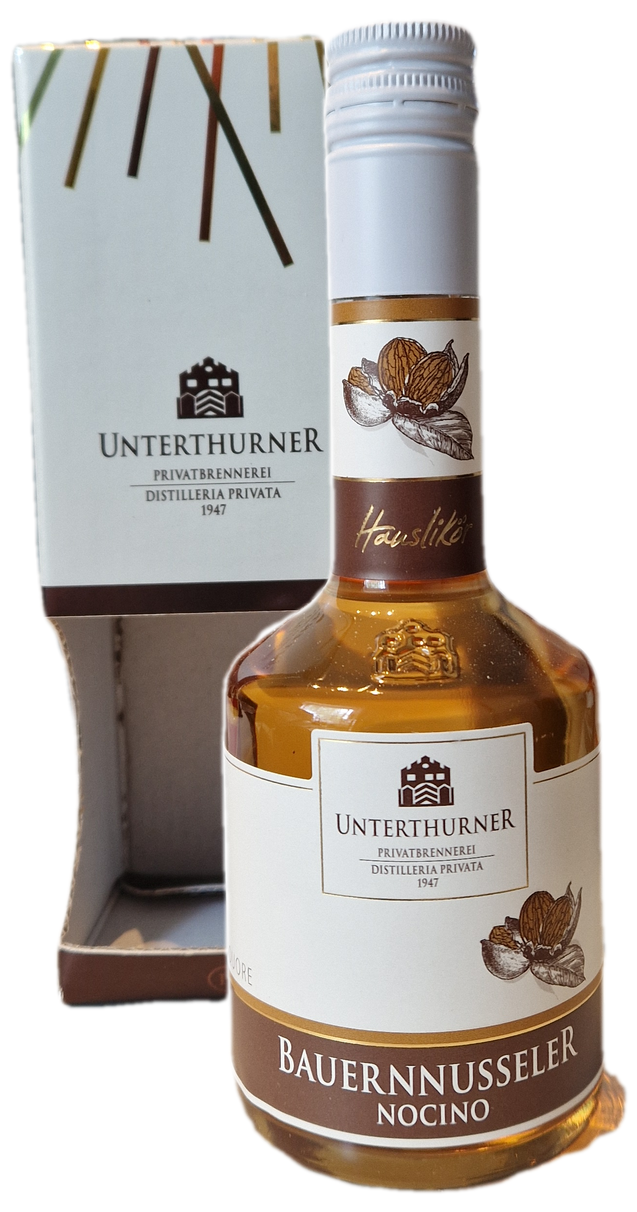 Bauernnussler 39%Vol., Brennerei Alois Unterthurner, Südtirol