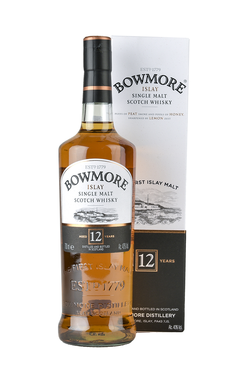 Bowmore 12YO Single Malt Whisky 40% Vol.