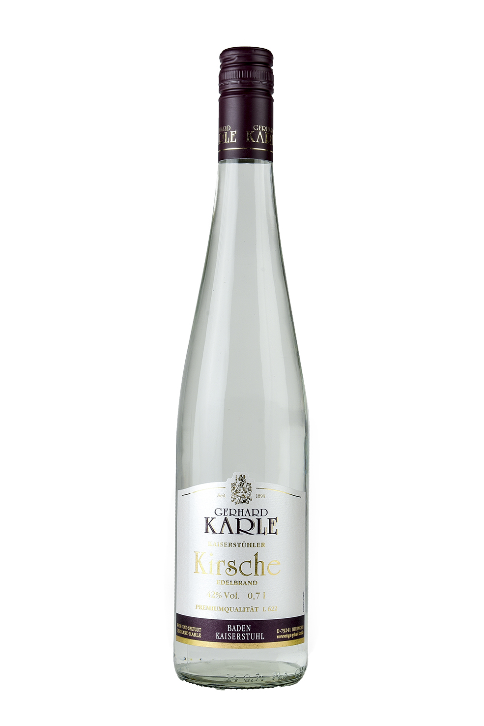 Kirsch Edelbrand 42% Vol., Weingut Karle