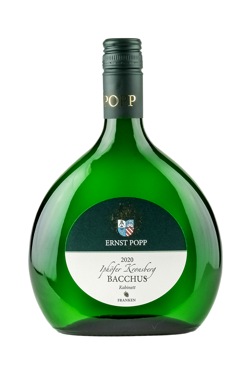 Bacchus Kabinett BB, Iphöfer Kronsberg, Weingut Ernst Popp, Franken