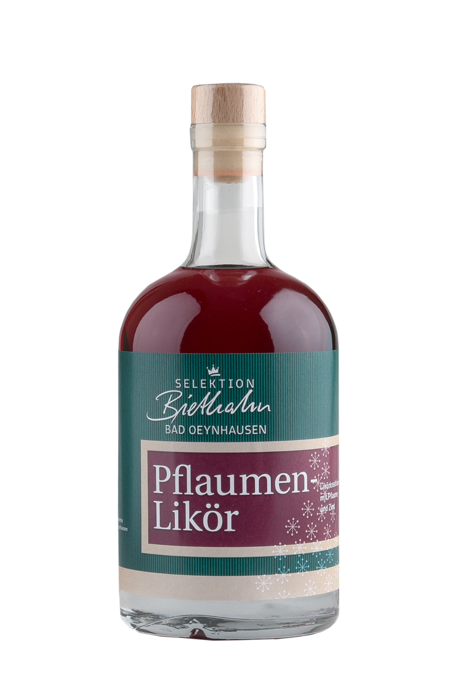Bad Oeynhausener Pflaumenlikör 18,0% Vol. "Selektion Biethahn"