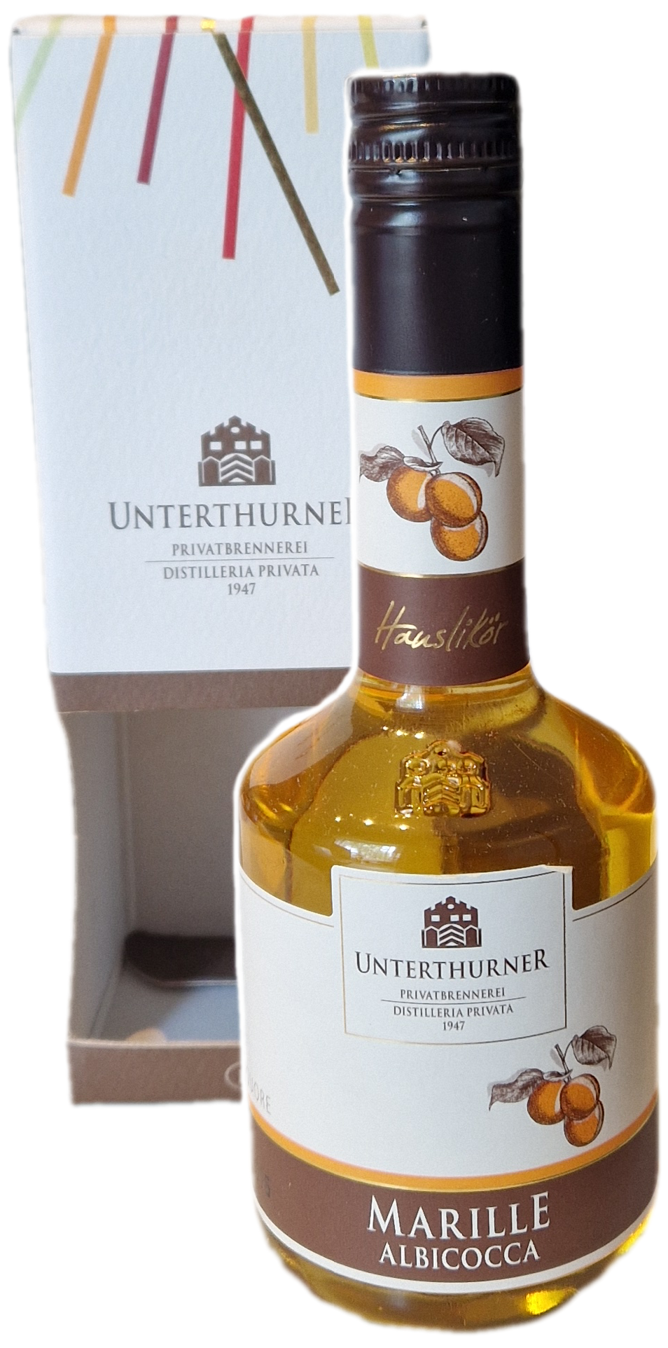 Marillenlikör 28%Vol., Brennerei Alois Unterthurner, Südtirol