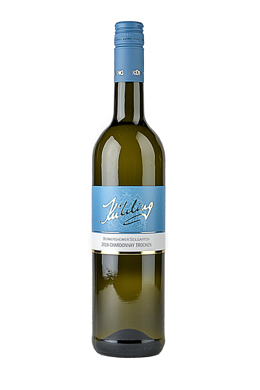 Chardonnay DQ trocken, Bermersheimer Seilgarten  Weingut Kühling, Rheinhessen